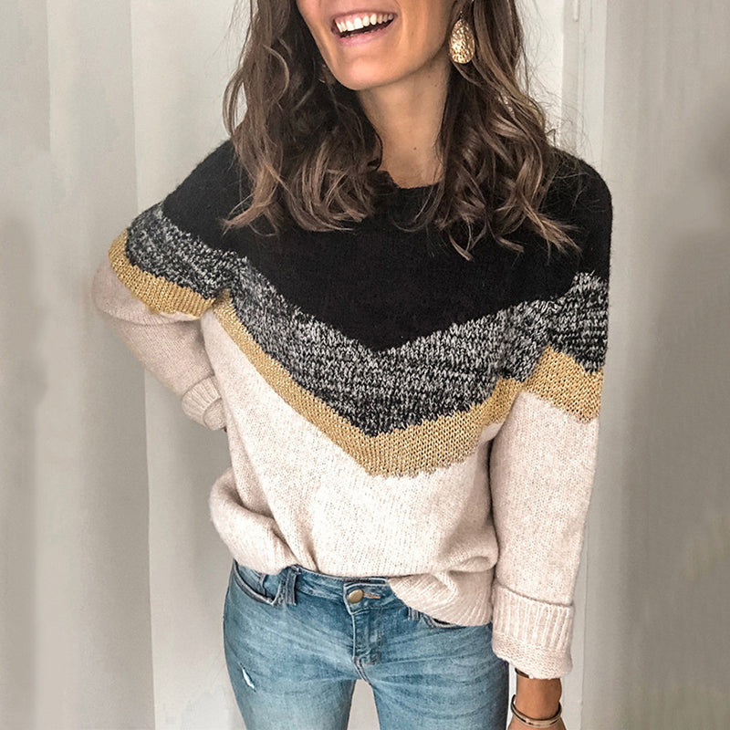 Textured Ribbed Sweater