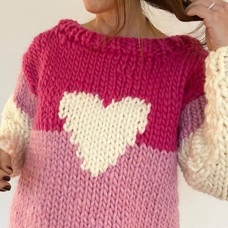 Warm Buttoned Sweater