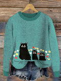 Textured Cable Sweater
