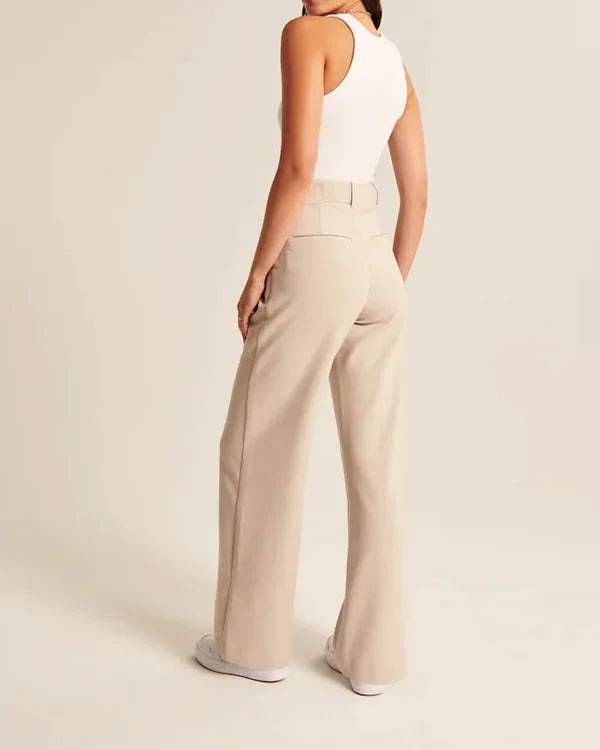 Minimal Straight-Leg Pants