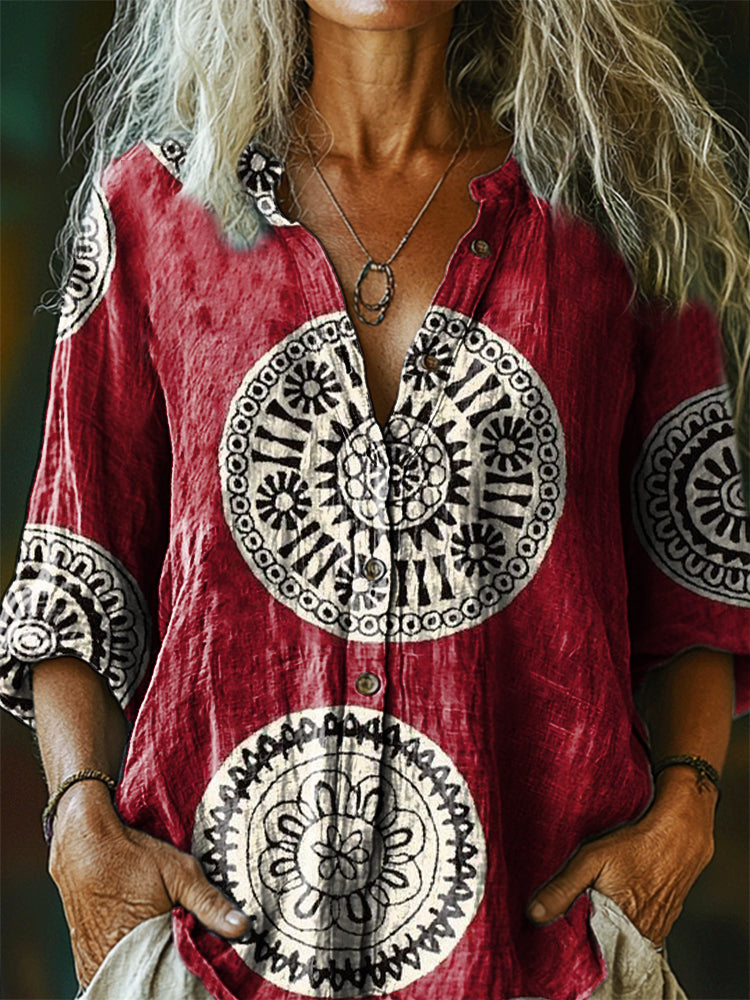 Casual Short-Sleeve Shirt