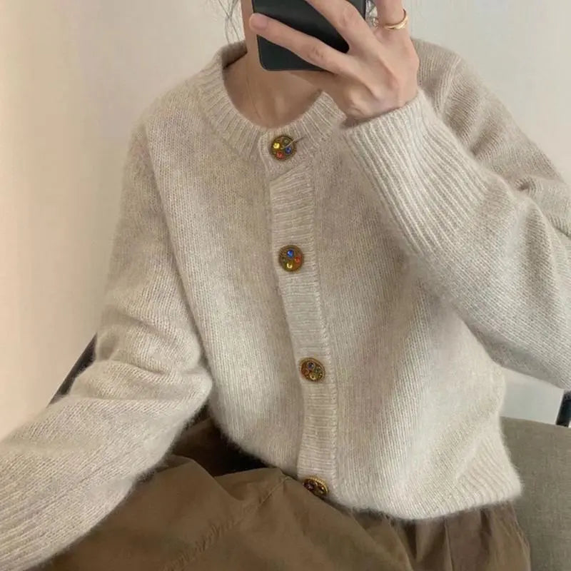 Textured Cable Sweater