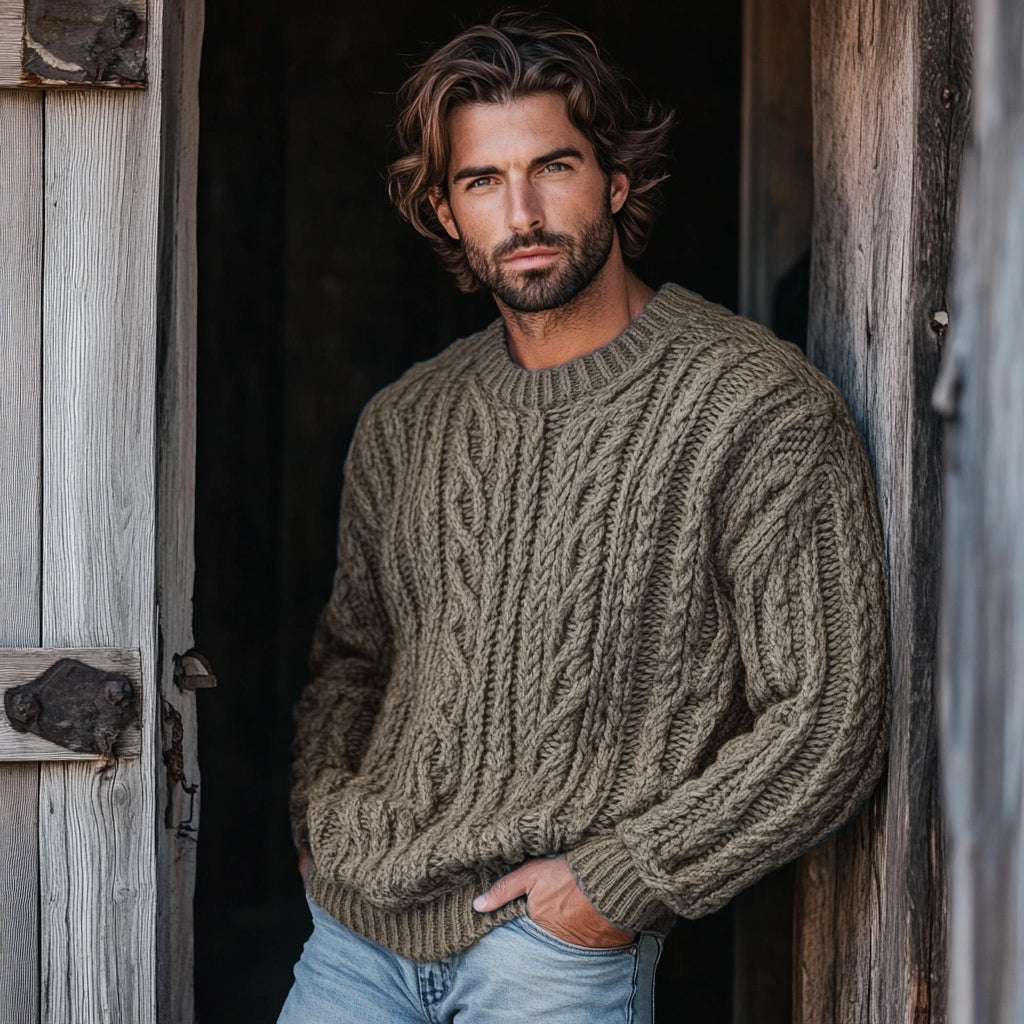 Casual Cable Sweater
