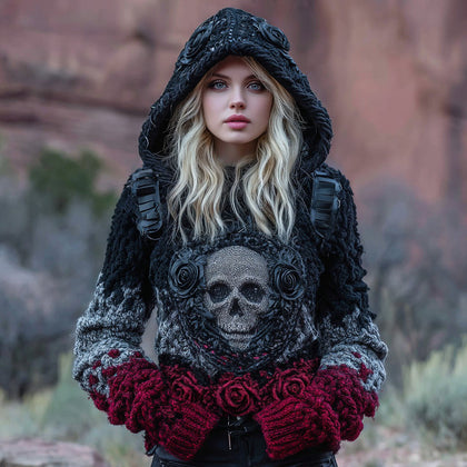 Textured Cable Sweater