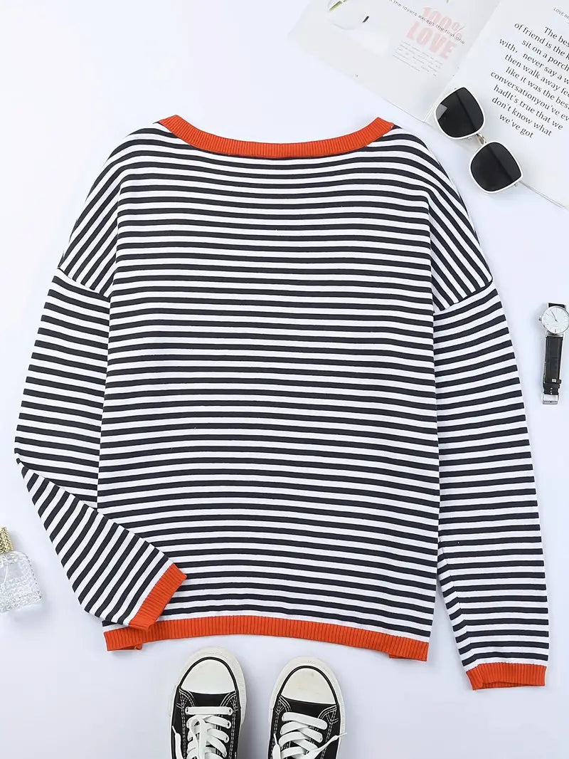 Easy V-Neck Sweater