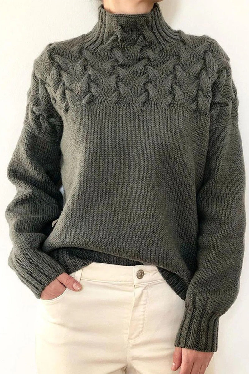 Relaxed Textured Sweater