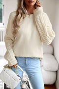 Casual Cable Sweater