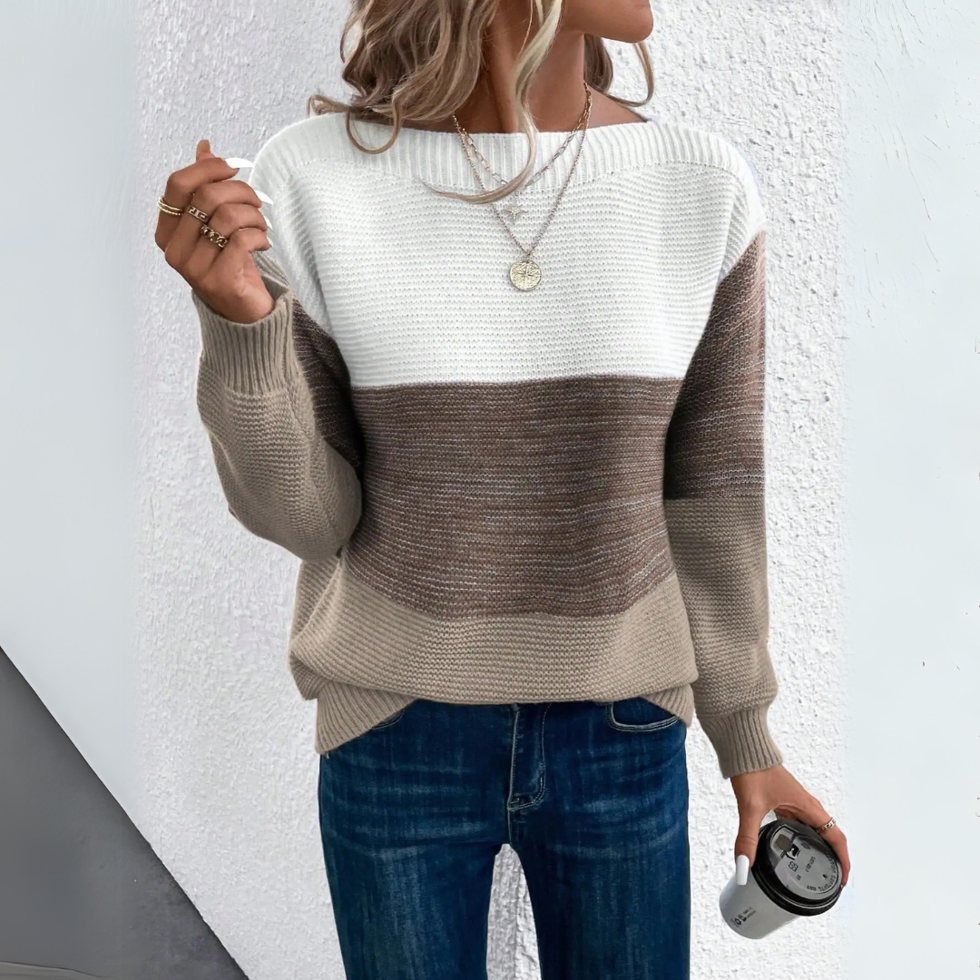 Easy Buttoned Sweater