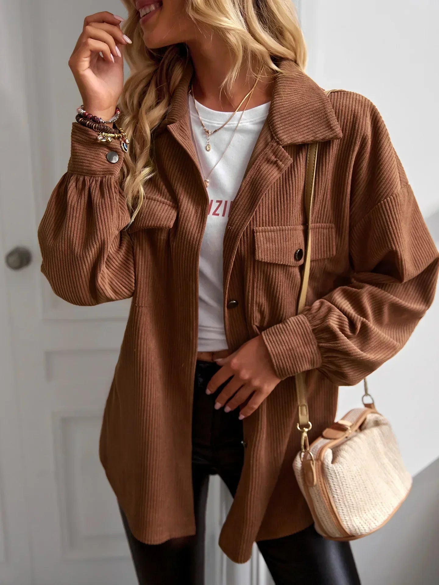 Elegant Buttoned Coat