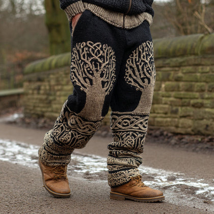 Casual Textured Pants