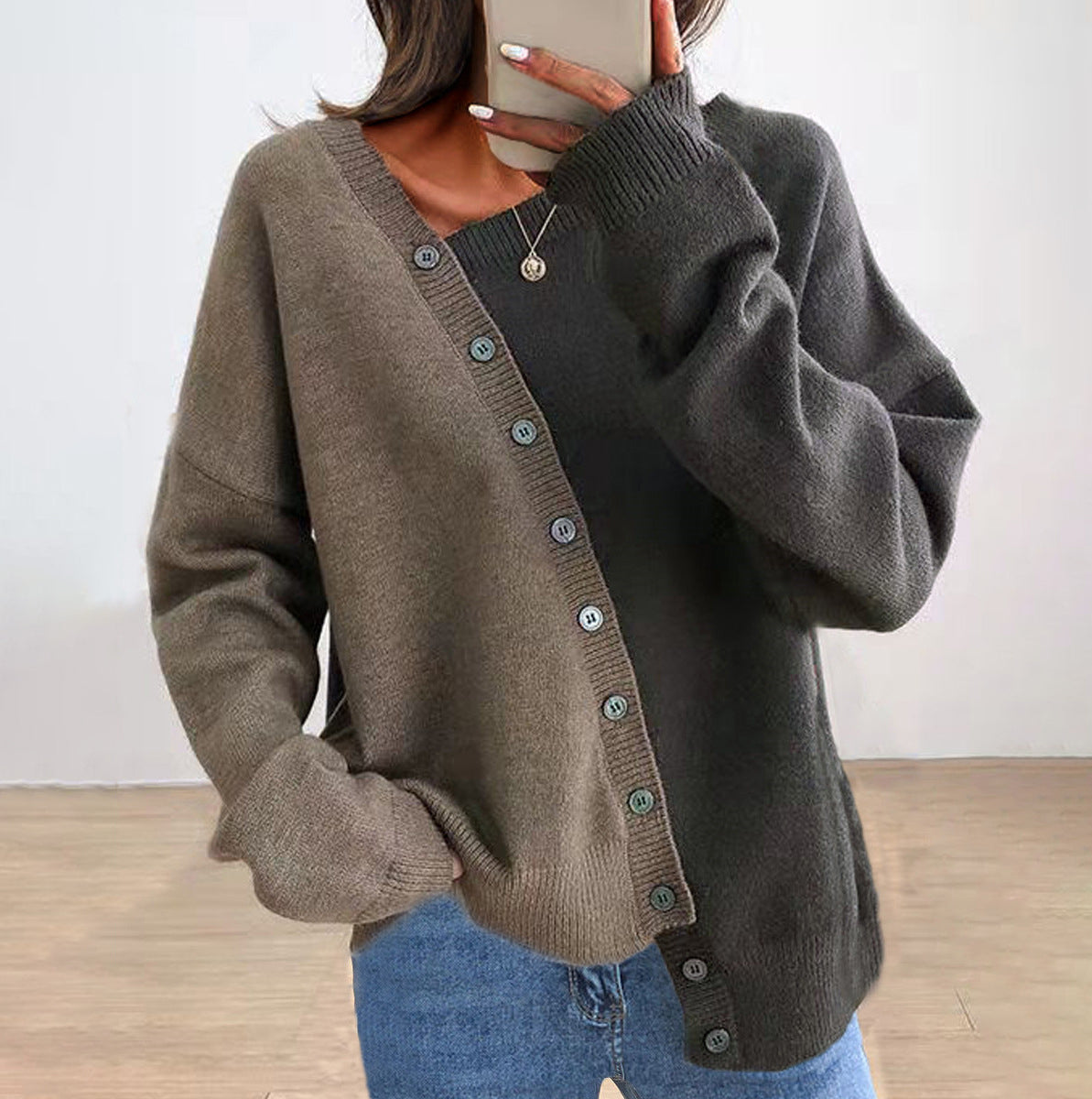Textured Striped Sweater