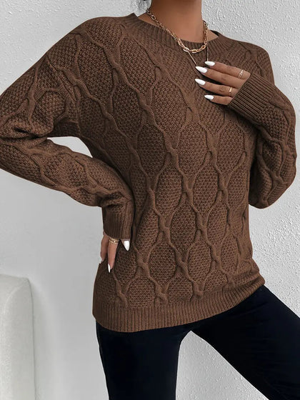 Casual Cropped Sweater