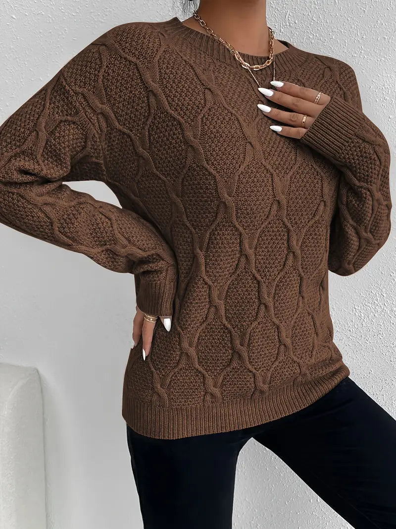 Casual Cropped Sweater