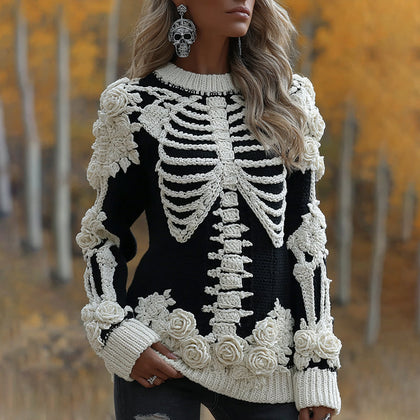Casual Buttoned Sweater