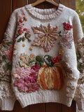 Relaxed V-Neck Sweater