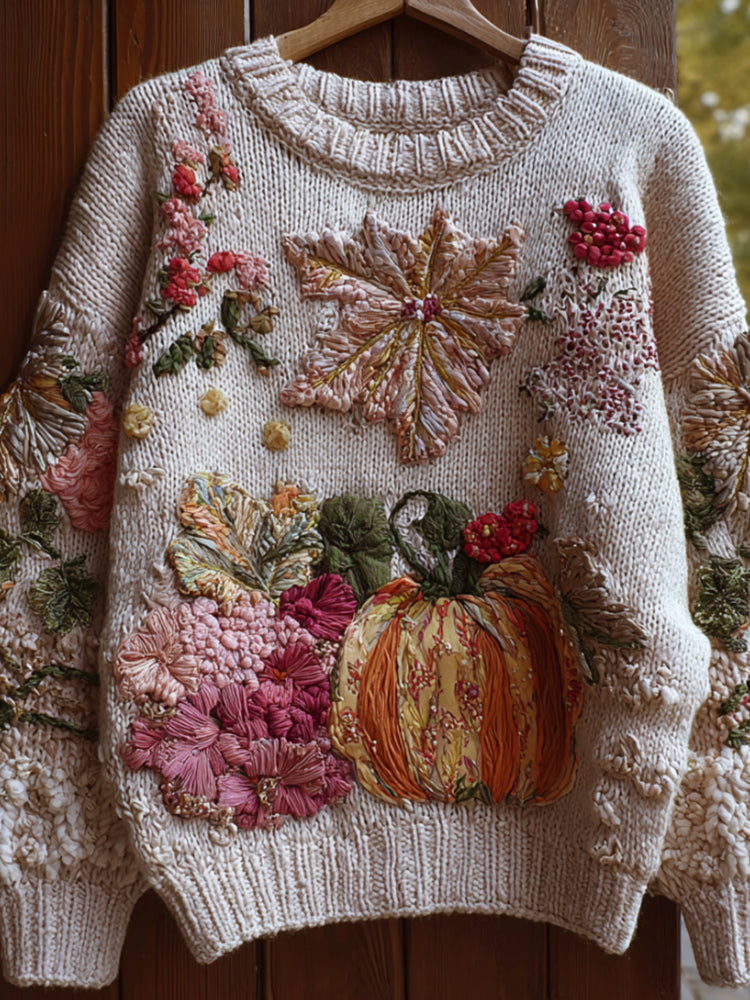 Relaxed V-Neck Sweater