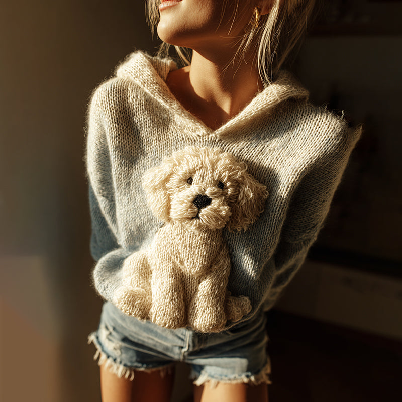 Easy Cropped Sweater