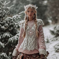 Relaxed Cable Sweater
