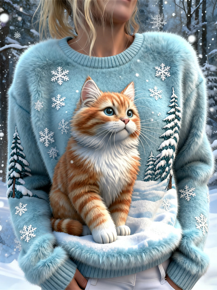 Warm Cable Sweater