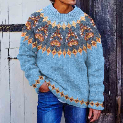 Cozy Buttoned Sweater