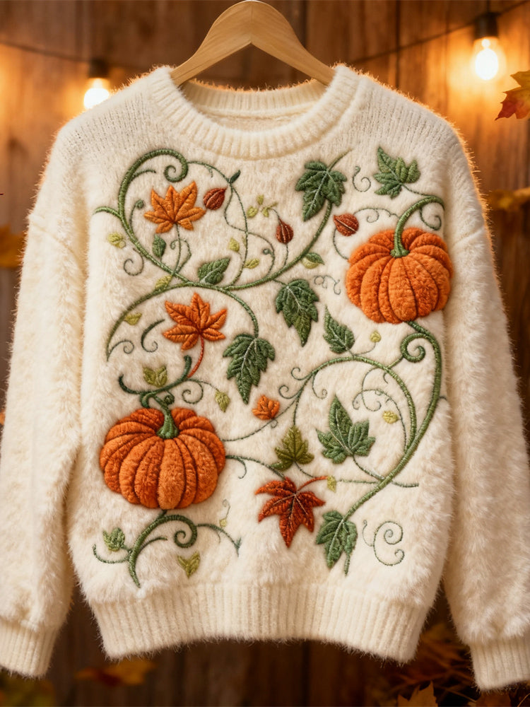 Casual Ribbed Sweater