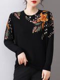 Relaxed Buttoned Sweater