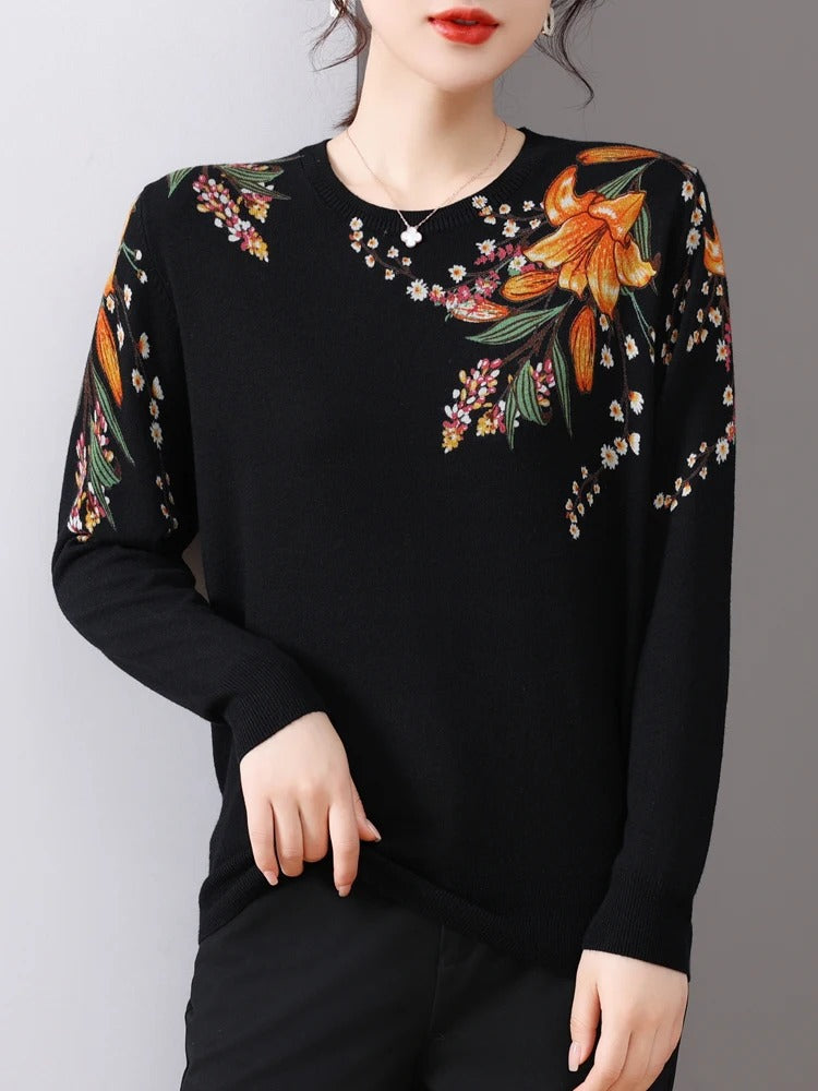 Relaxed Buttoned Sweater