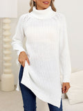 Textured Buttoned Sweater