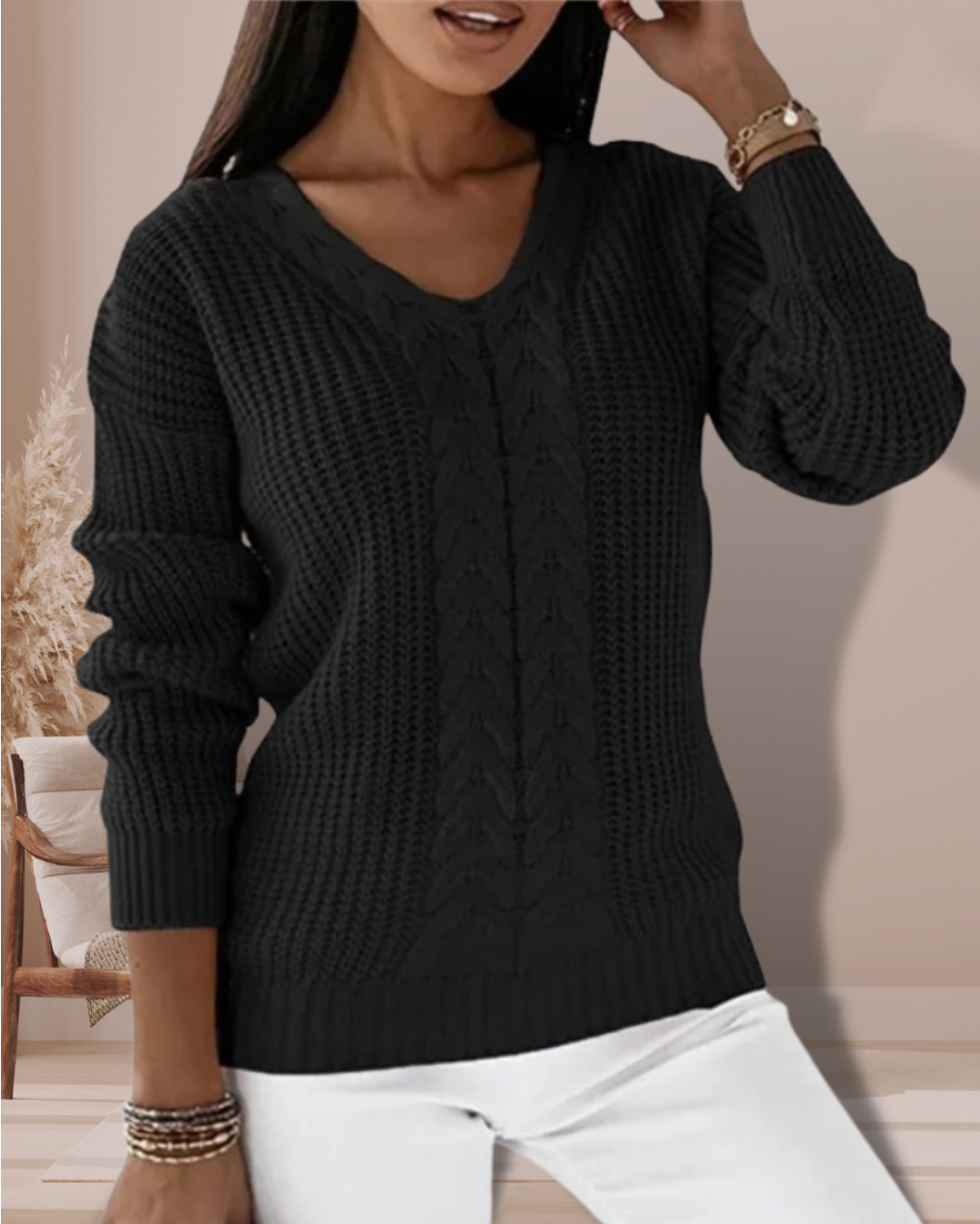 Relaxed Knit Sweater