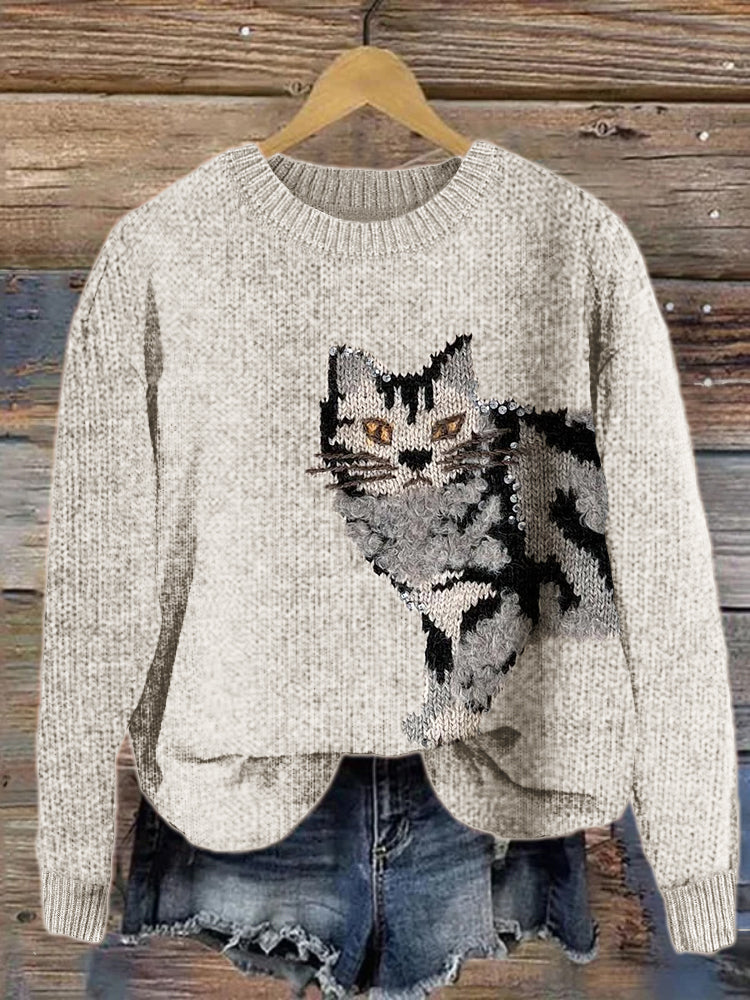 Weekend Buttoned Sweater