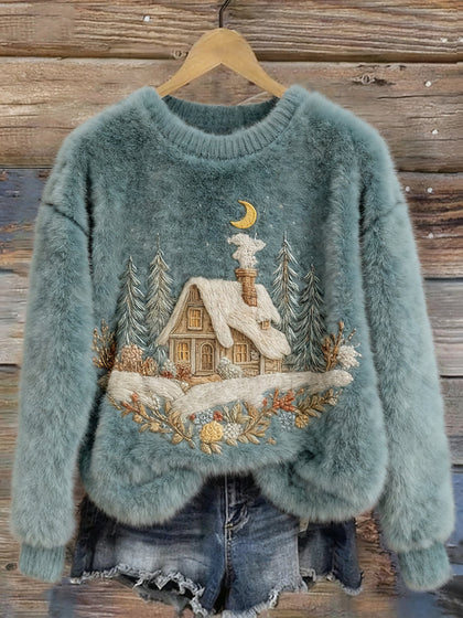 Relaxed Cable Sweater