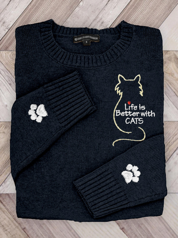 Soft Buttoned Sweater