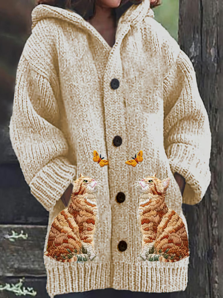 Soft Buttoned Sweater