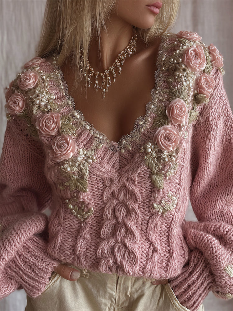 Warm Cable Sweater