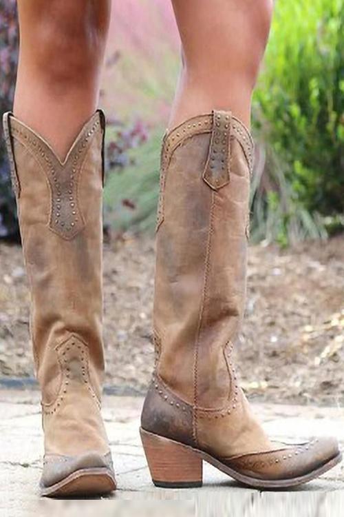 Walking Vintage Boots