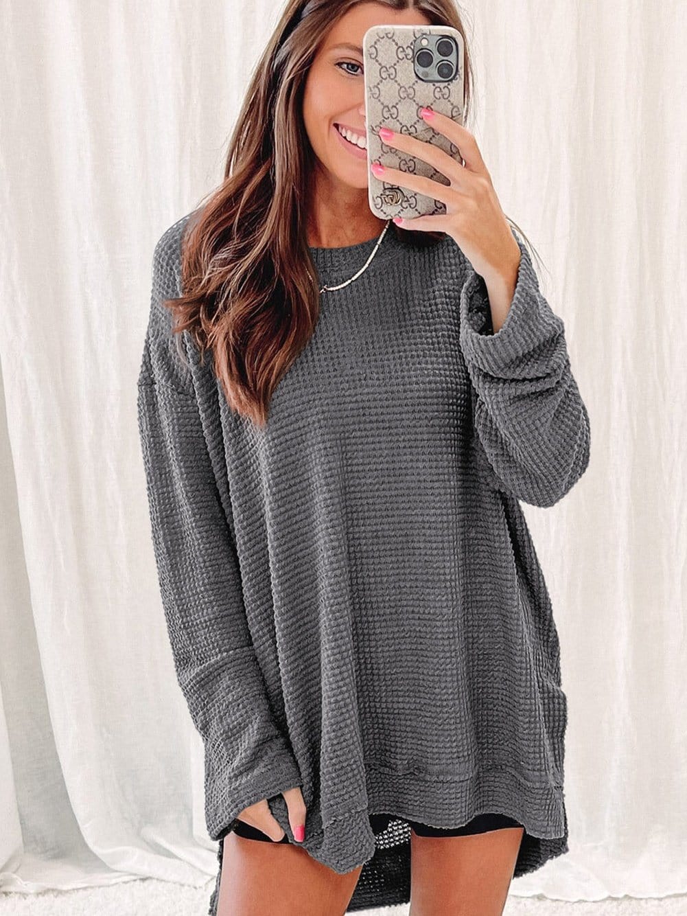 Casual Ribbed Sweater
