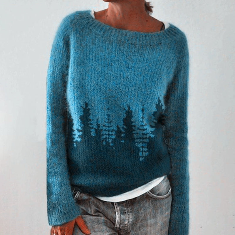 Warm Striped Sweater