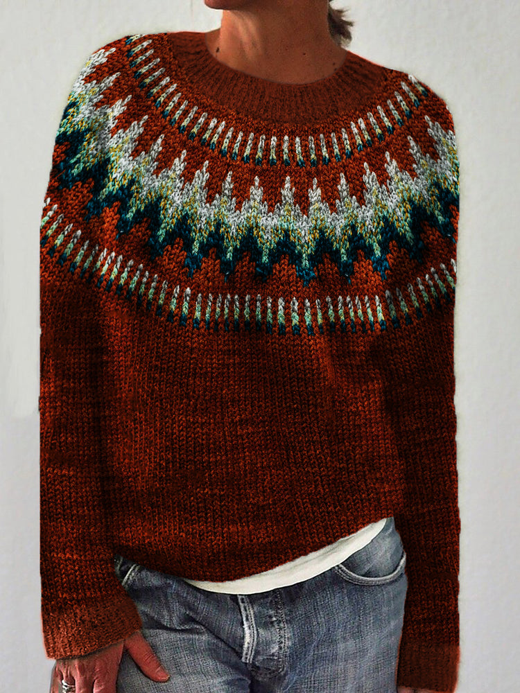 Relaxed Cable Sweater