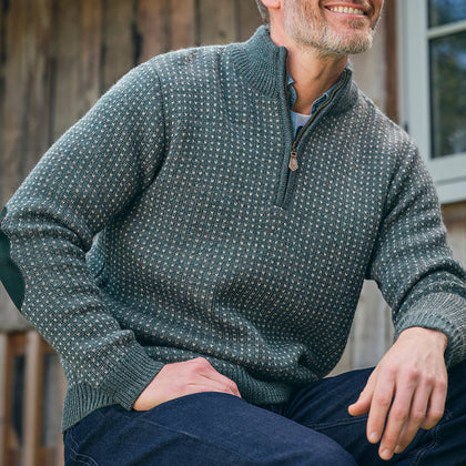 Soft Buttoned Sweater