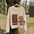 Weekend Buttoned Sweater