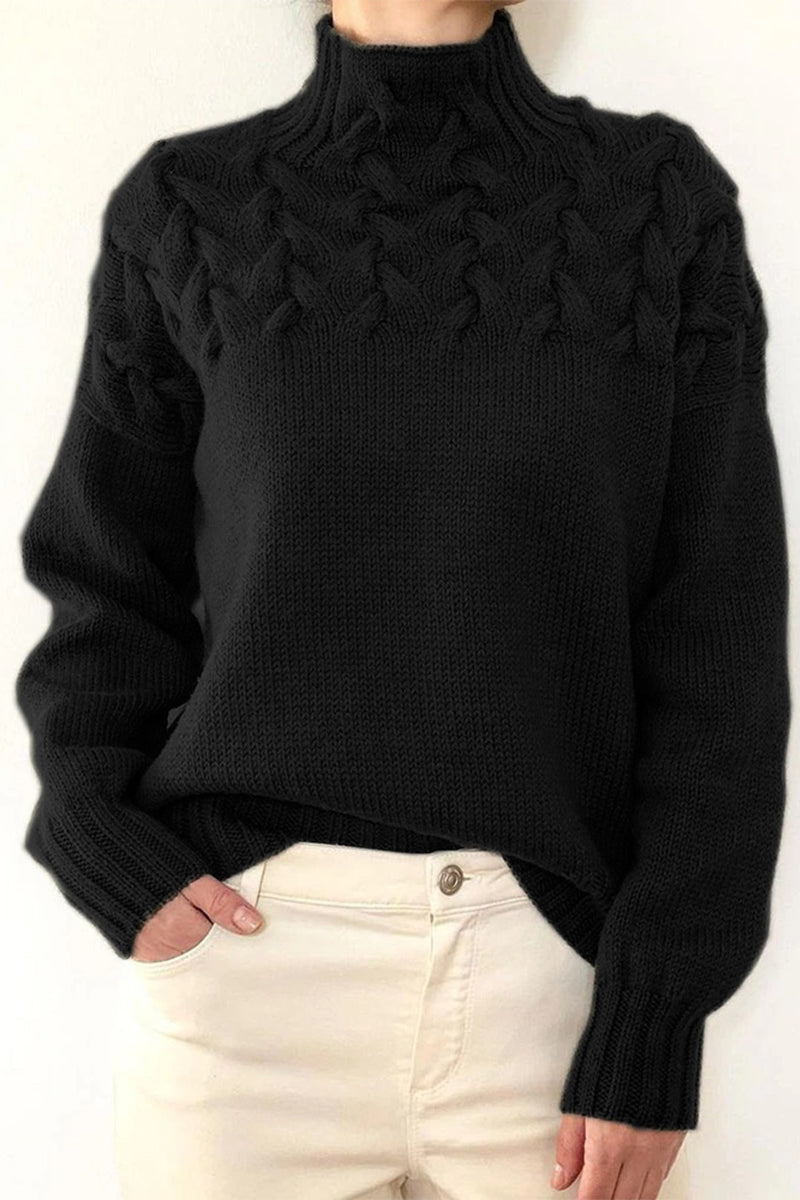 Relaxed Textured Sweater