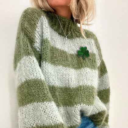 Easy Buttoned Sweater