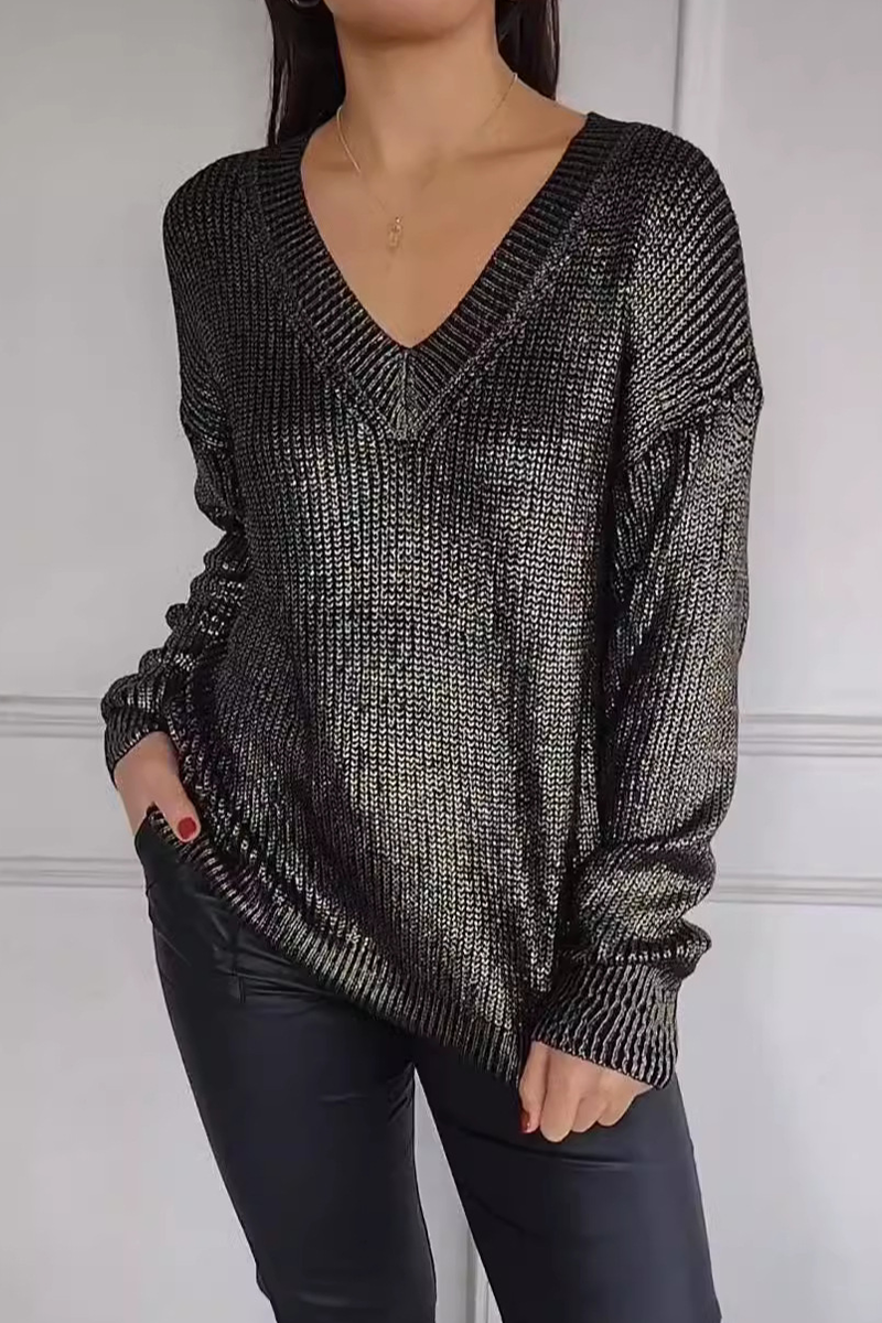 Soft Buttoned Sweater
