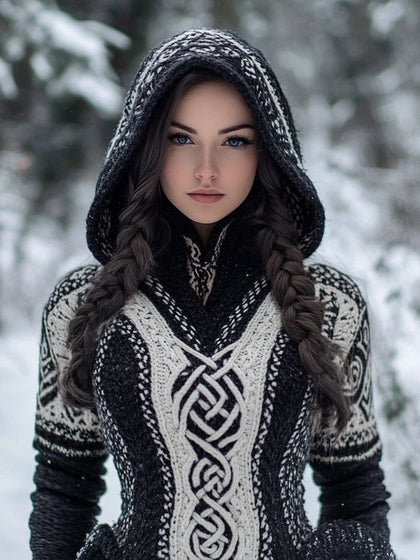Textured Knit Sweater