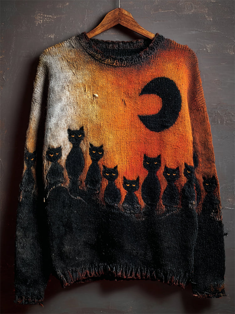 Textured Knit Sweater
