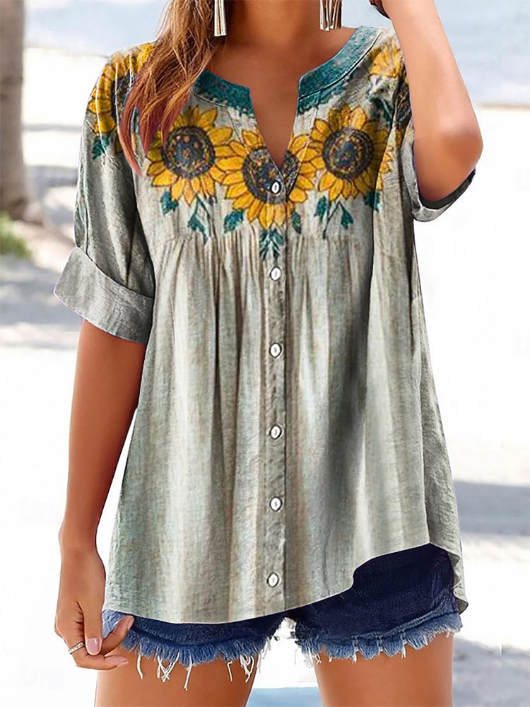 Summer Short-Sleeve Shirt