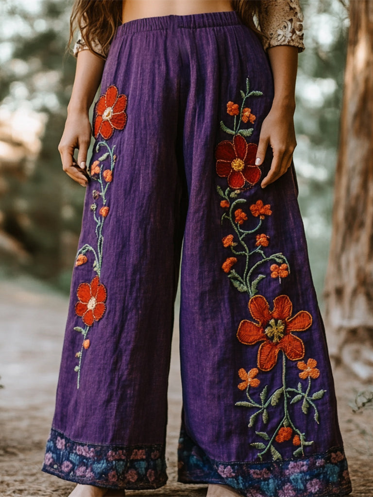 Travel Pleated Pants