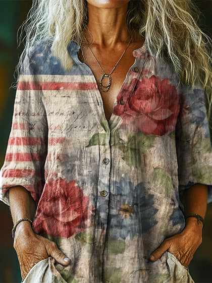 Relaxed Printed Shirt