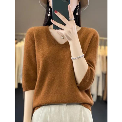 Relaxed Cropped Sweater