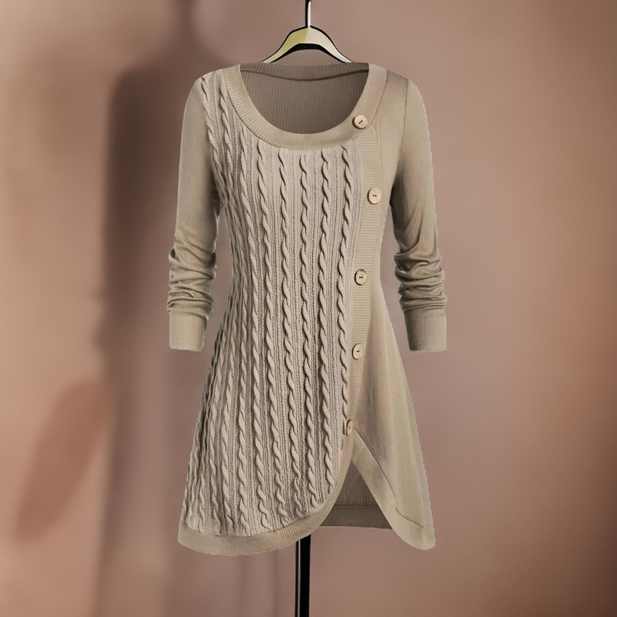 Relaxed V-Neck Sweater
